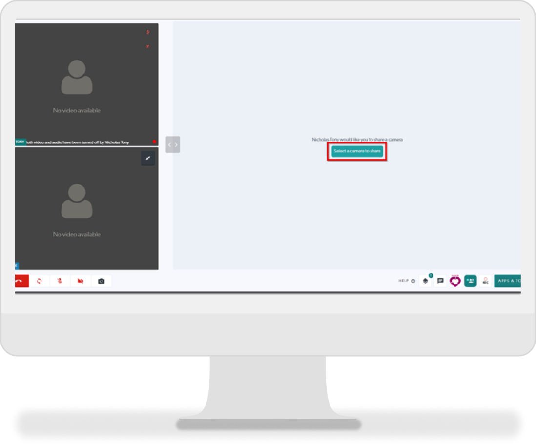 Install the Request Camera App on Coviu Apps